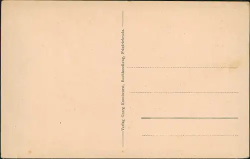 Ansichtskarte Brotterode Inselsberg v. Rennstieg 1920
