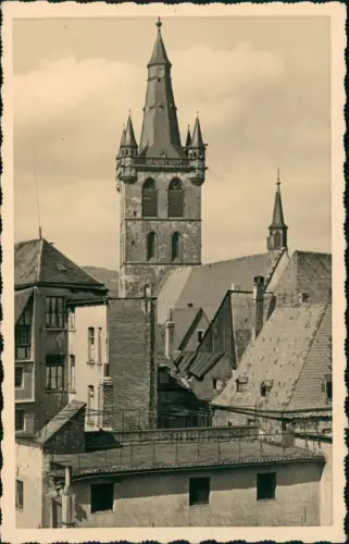 Ansichtskarte Trier Ortsansicht mit Kirche 1950