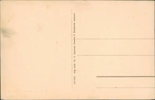 Ansichtskarte Kirnitzschtal-Sebnitz Sächs. Schweiz Kuhstall 1911