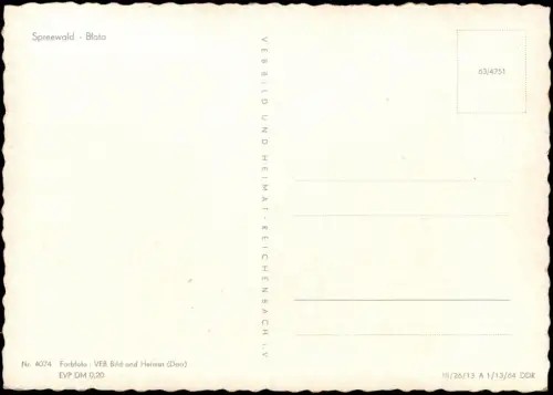 .Brandenburg Spreewald Błota zur DDR-Zeit, Frauen in Wendischer Tracht 1964