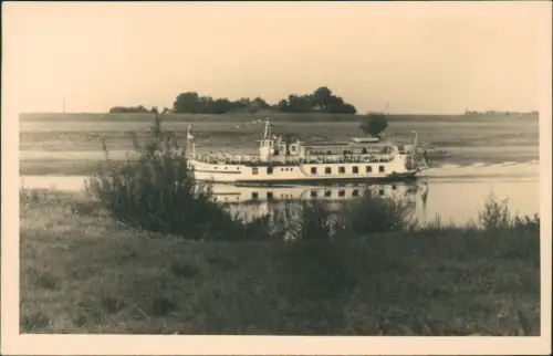 Foto  Schiff Schifffahrt Flussschiff 1969 Foto