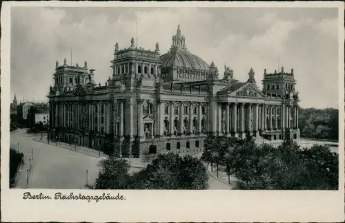 Ansichtskarte Berlin Reichstag 1936