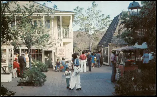 Hollywood PORTS O' CALL VILLAGE Los Angeles Harbor San Pedro California 1970