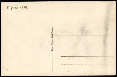 Ansichtskarte Bad Teinach-Zavelstein Burgruine Zavelstein 1934