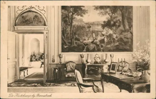 Postkaart Bennebroek-Bloemendaal De Hartekamp - Zimmer 1928