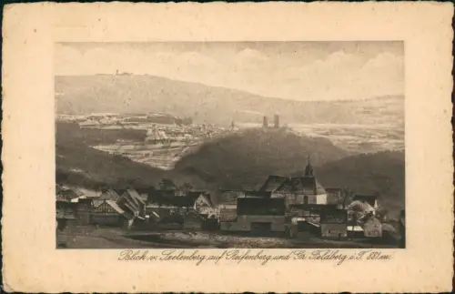 Ansichtskarte Feldberg (Schwarzwald) Blick vom Seelenberg auf Reifenberg 1922