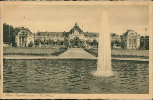 Ansichtskarte Bad Oeynhausen Kurhaus 1924