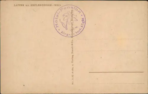 Birgsau-Oberstdorf (Allgäu) Bergsteiger Leiter am Heilbronner Weg 1922