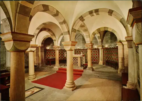 Ansichtskarte Glees (Vulkaneifel) Abtei Maria Laach Krypta 1978