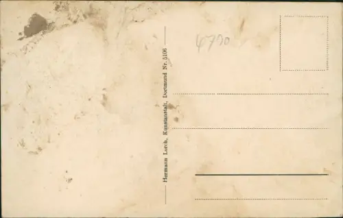 Ansichtskarte Paderborn Rathaus 1910