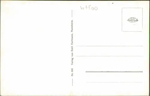Ansichtskarte Hirschsprung-Breitnau Panorama Höllental im Schwarzwald 1940