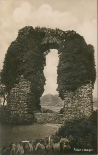 Ansichtskarte Rolandswerth-Remagen Rolandsbogen am Rhein 1930