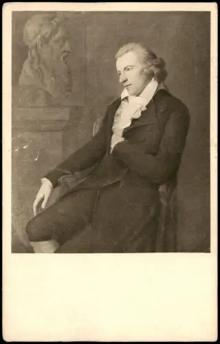 Ansichtskarte  Friedrich Schiller gemalt 1793 von L. Simanoviz 1914