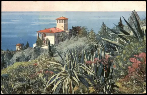 .Ligurien Liguria Riviera di Ponente Italien Landschaft am Mittelmeer 1910