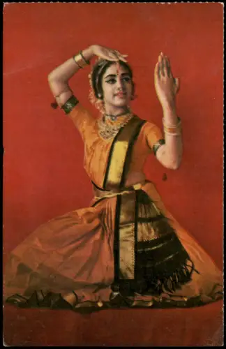 .Indien Bharata Natyam The Dances of India Native Dance Woman 1960