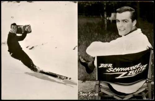 Film Fernsehen Theater Schauspieler TONI SAILER Der Schwarze Blitz 1960