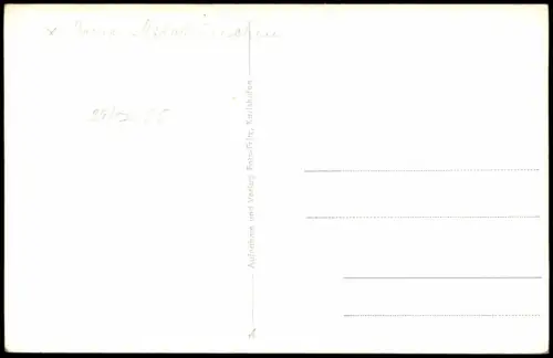 Ansichtskarte Würgassen Weser-Beverungen Panorama Totalansicht 1950