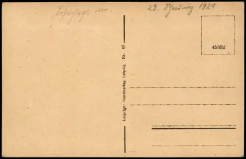 Ansichtskarte Leisnig Ortsansicht Partie Alt-Leisnig mit Schloß 1910