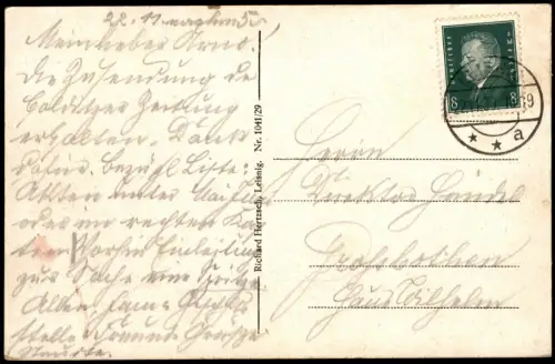 Ansichtskarte Leisnig Panorama-Ansicht Leisnig Schloss Mildenstein 1930/1929