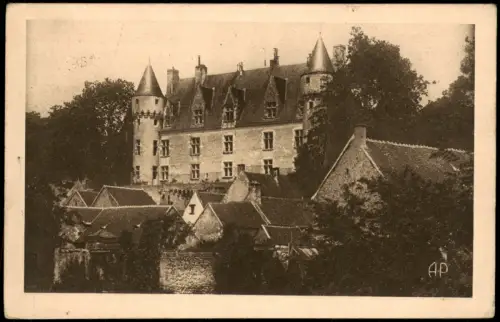 CPA Montrésor MONTRÉSOR Le Château Außenansicht Schloss 1930