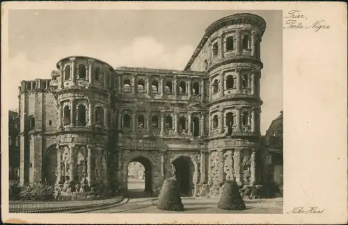 Ansichtskarte Trier Porta Nigra, Römisches Stadttor 1939
