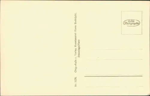 Bad Lauterberg im Harz Blick vom Jagdkopf auf die Odertalsperre 1930