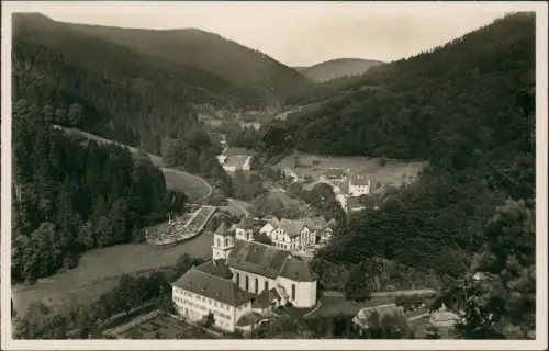 Bad Rippoldsau-Bad Rippoldsau-Schapbach Blick über die Stadt 1936