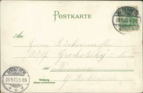 Ansichtskarte Hildesheim Godehardikirche 1903