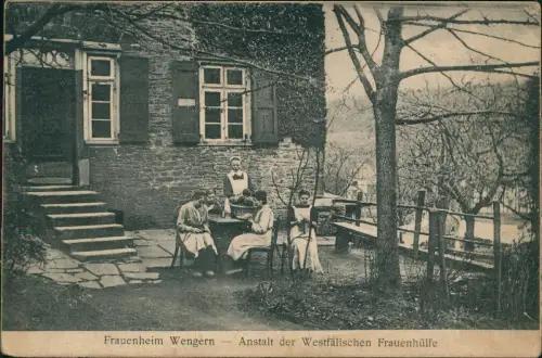 Ansichtskarte Wengern-Wetter (Ruhr) Frauenheim Frauen Anstalt 1916