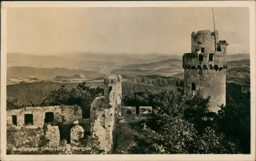 Auerbach (Bergstraße)-Bensheim Auerbacher Schloss - Fernblick 1942