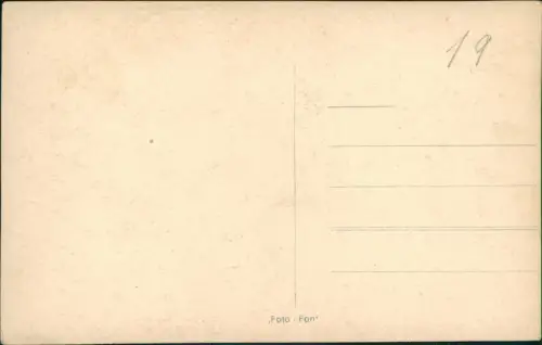 Postcard Jonsdorf (CZ) Janov Edmundsklamm Boot 1932