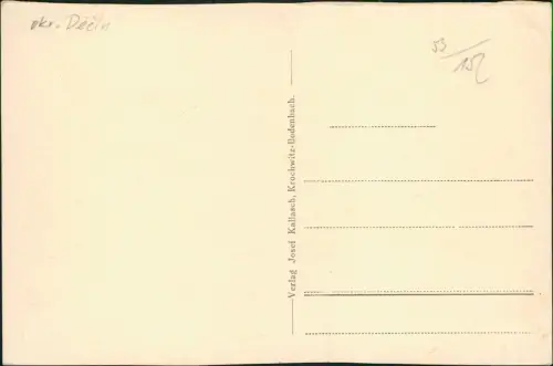 Postcard Jonsdorf (CZ) Janov Wilde Klamm. Wehr und Fuchsstein. 1930