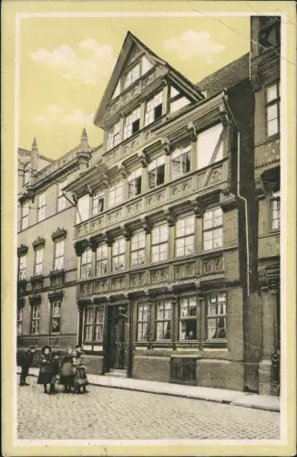 Ansichtskarte Hann. Münden Pastorenhaus am Kirchplatz 1911
