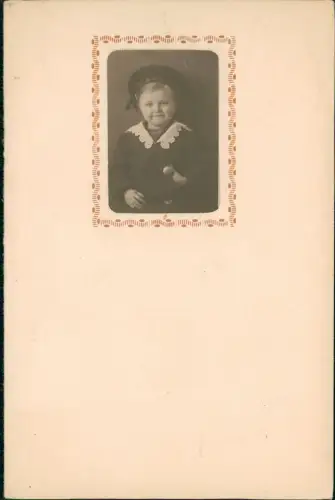 Ansichtskarte  Portrait Kinder Junge Matrosenanzug Atelierfoto 1912
