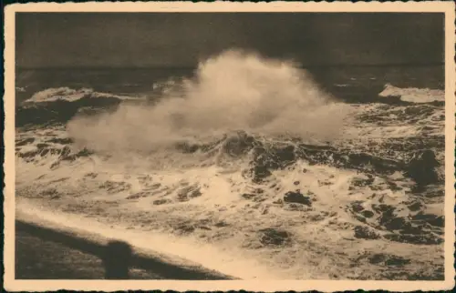Postkaart Koksijde Coxyde-Bains Sturm 1940