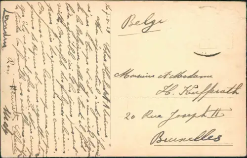 Cartolina Cannobio Stadt Lago Maggiore 1932