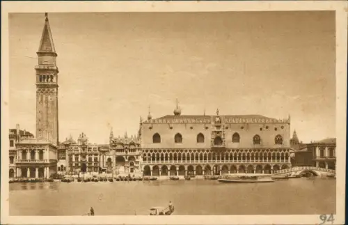 Cartolina Venedig Venezia Stadtpartie 1932