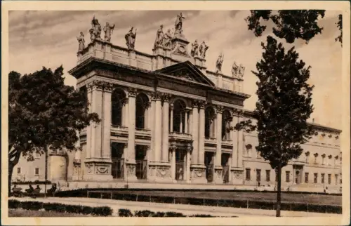 Cartolina Rom Roma Basilica di S. Giovanni in Laterano 1930