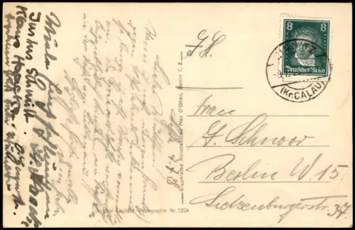 Ansichtskarte Leipe-Lübbenau (Spreewald) Lipje Lubnjow Spreewald Partie 1928