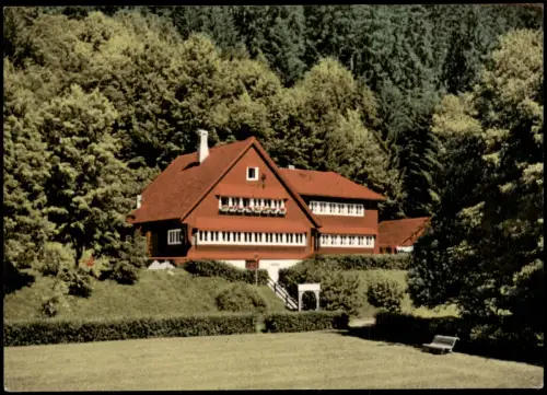 Ansichtskarte Häusern Gasthaus Schwarzabruck 1969