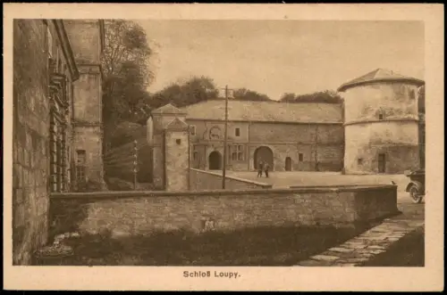 CPA .Frankreich Schloss Loupy (Chateau) 1910