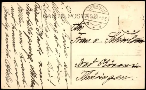 Marseille Le Prado, Straßen-Ansicht mit Tram, Verkehr, Leuten 1922