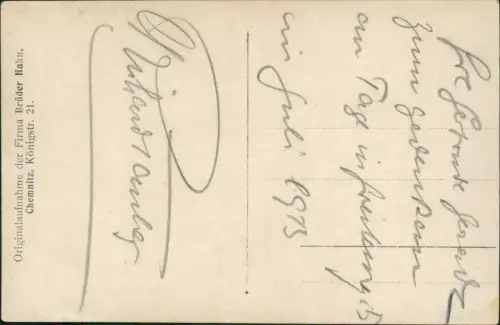 Ansichtskarte  Soziales Leben - Mann in historischer Uniform 1916