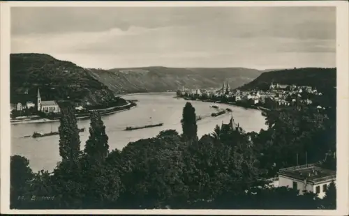 Ansichtskarte Boppard Stadtblick 1928