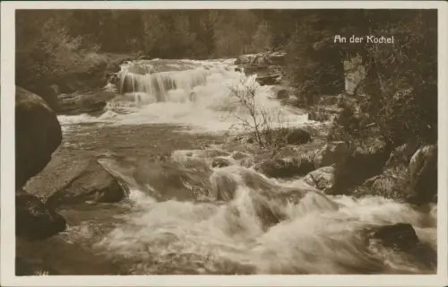 Postcard Schreiberhau Szklarska Poręba An der Kochel Fotokarte 1929
