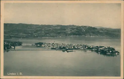 Ansichtskarte Lindau (Bodensee) Luftbild 1939