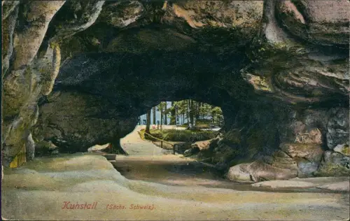 Kirnitzschtal-Sebnitz Kuhstall, Himmelsleiter - Sächsische Schweiz 1925