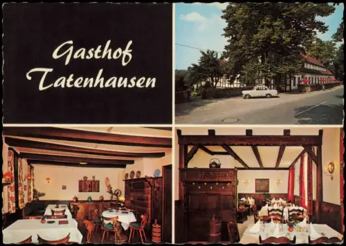 Halle (Westfalen) Gasthof Tatenhausen bei Halle (Westf.) Inh. Franz Marx 1965