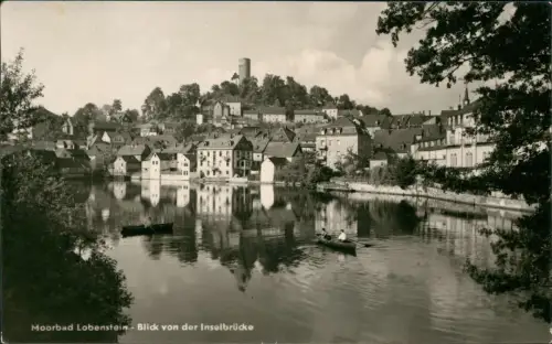 Ansichtskarte Bad Lobenstein Moorbad 1966