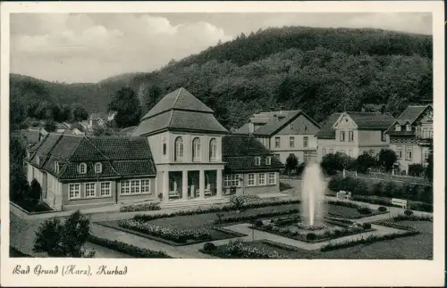 Ansichtskarte Bad Grund (Harz) Kurbad 1955
